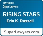 Rated By Super Lawyers | Rising Stars Erin K. Russell | SuperLawyers.com